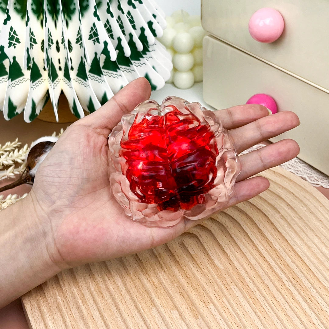 Pawtoto Liquid Sand Blood Plasma Red Squishy Toy Handmade Water Feel Medium Softness Quick Rebound