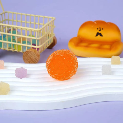 Pawtoto Crystal Mochi Ball Squishy Toy Handmade TPR Soft