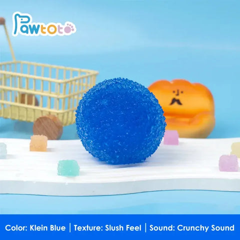 Pawtoto Crystal Mochi Ball Squishy Toy Handmade TPR Soft