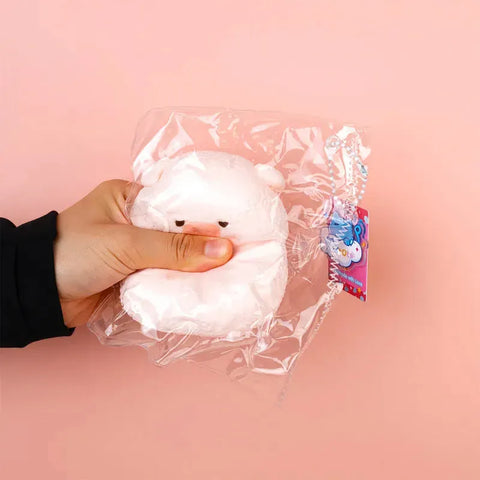 Pawtoto Cute Animals Squishy Toy Handmade Food Grade Silicon Creamy Clay Feel Medium Soft Medium Rebound