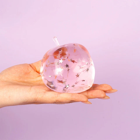 Pawtoto Big Apple Ball Squishy Toy Handmade