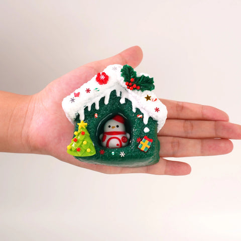 Pawtoto Winter Snowman House Series Stress Relief Toys Squishy Stressball