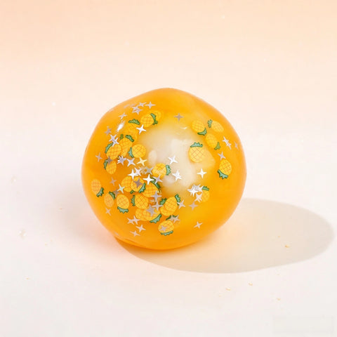 Pawtoto Crispy Ball: Pineapple Mango Stress Relief Toys Squishy Stressball