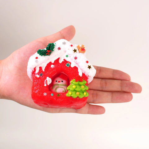 Pawtoto Winter Snowman House Series Stress Relief Toys Squishy Stressball
