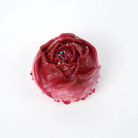 Pawtoto Valentine's Day Romantic Rose Squishy Toy Handmade Food Grade Silicon Creamy Clay Feel Soft Quick Rebound