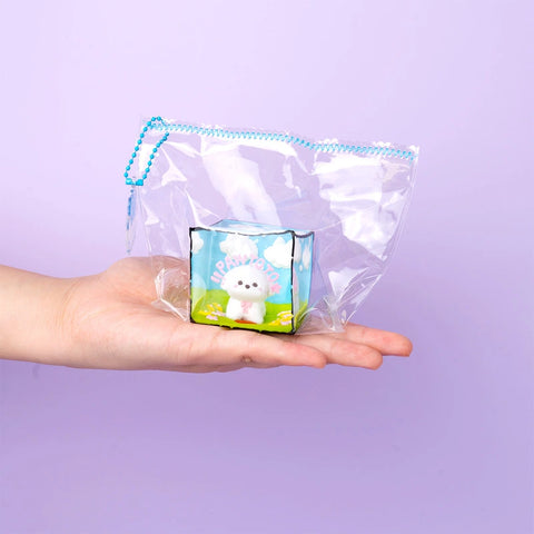 Pawtoto Outline Puppy Scenery Squishy Toy Handmade Food Grade Silicon Creamy Clay Feel Soft Quick Rebound