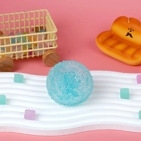 Pawtoto Crystal Mochi Ball Squishy Toy Handmade TPR Soft