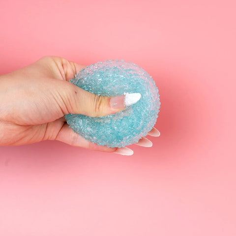 Pawtoto Crystal Mochi Ball Squishy Toy Handmade TPR Soft