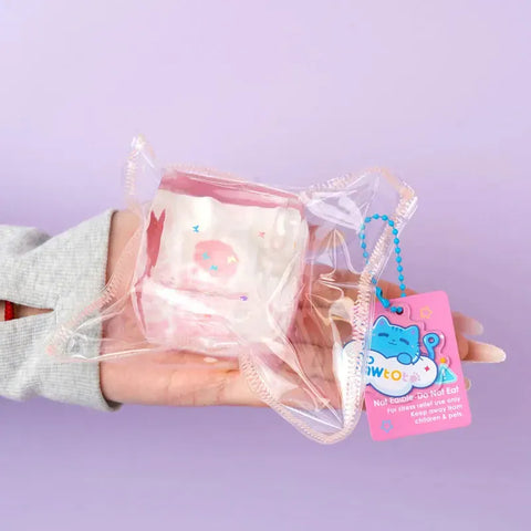 Pawtoto Glow-in-the-Dark Iceberg Squishy Toy Handmade Food Grade Silicon Creamy Clay Feel Soft Quick Rebound