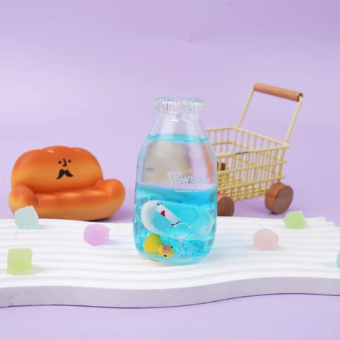 Pawtoto ミニベビーピーナッツイエロースクイーズおもちゃ 手作り食品グレードシリコン クリーミーな感触 柔らかく素早く反発