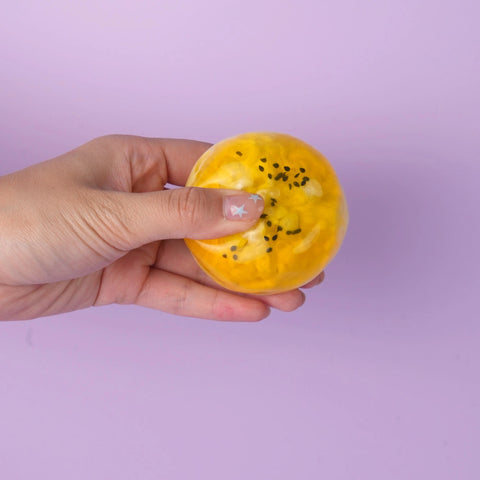 Pawtoto Egg Yolk Pastry (Chatty Version) Stress Relief Toys Squishy Stressball