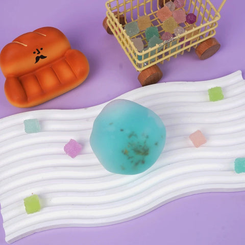 Pawtoto Creamy Crispy Ball Stress Relief Toys Squishy Stressball