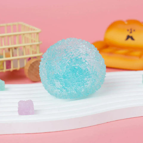 Pawtoto Crystal Mochi Ball Squishy Toy Handmade TPR Soft