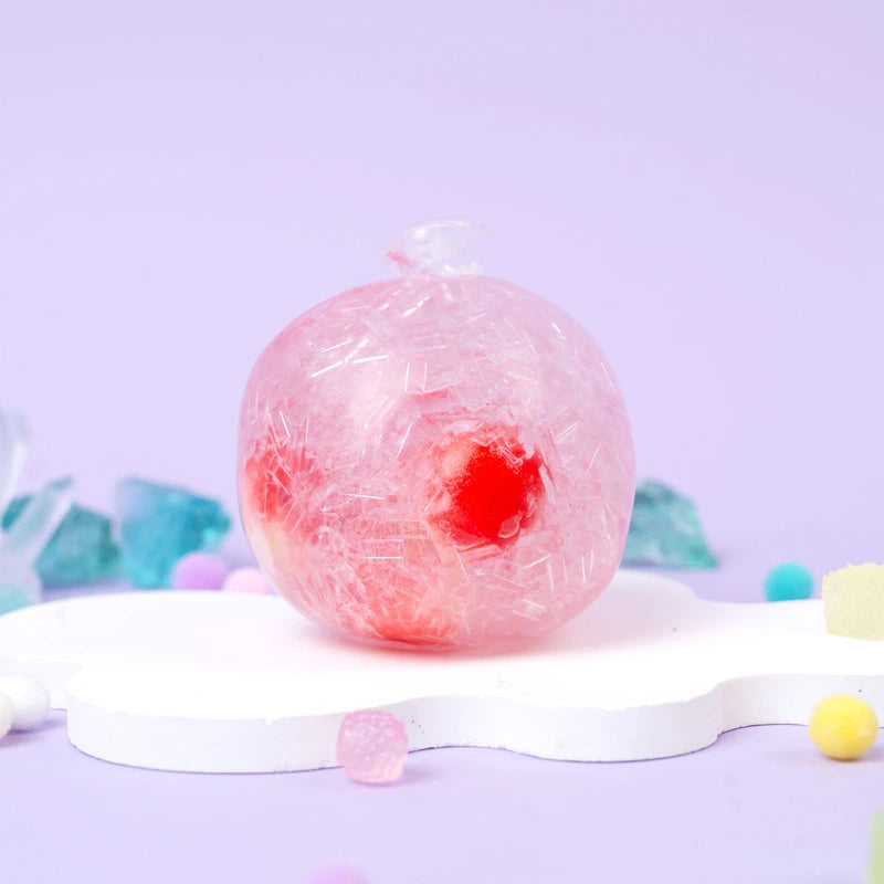 파우토토 하트비트 가든볼 말랑 장난감 수제 푸드 그레이드 실리콘 크리미 클레이 느낌 부드럽고 빠른 복원력