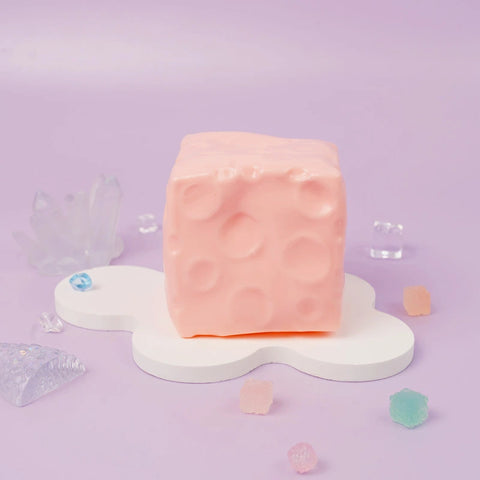 Pawtoto 야광 빙산 스퀴시 장난감 수제 식품 등급 실리콘 크리미 클레이 느낌 부드럽고 빠른 반동