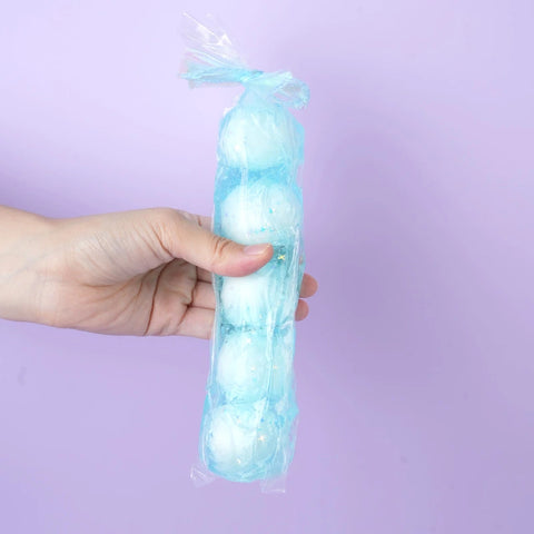 Pawtoto 시크릿 가든 블루 말랑이 장난감 수제 푸드 그레이드 실리콘 크리미 클레이 느낌 부드럽고 빠른 복원력