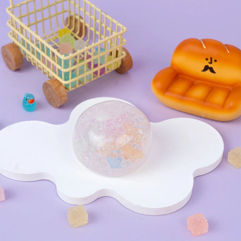 Pawtoto Soft Stretchy Squishy Ball – Handmade Fidget & Sensory Toy Collection