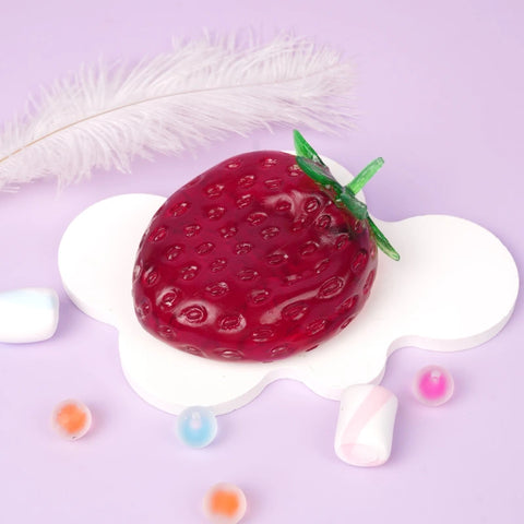 Pawtoto Jumbo Strawberry  Gel/Silent Stress Relief Toys Squishy Stressball