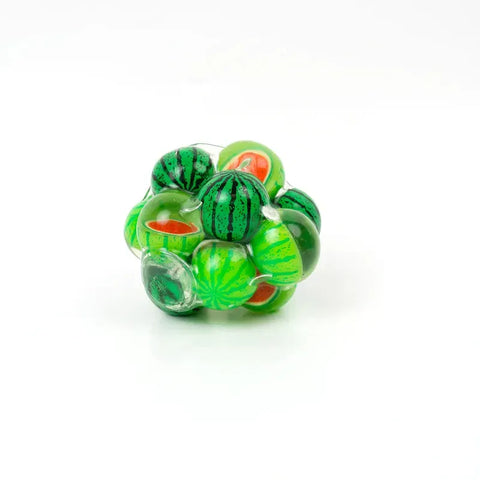 Pawtoto Chilled Watermelon BallFood Grade SiliconCreamy Clay Feel Soft Quick Rebound