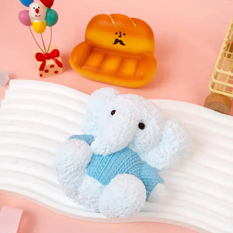 Pawtoto Cute Animals Squishy Toy Handmade Food Grade Silicon Creamy Clay Feel Medium Soft Medium Rebound