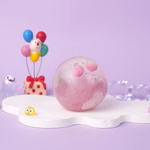 Pawtoto Peach Slushie Stress Relief Toys Squishy Stressball