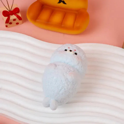 Pawtoto Cute Animals Squishy Toy Handmade Food Grade Silicon Creamy Clay Feel Medium Soft Medium Rebound