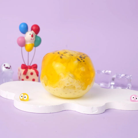 Pawtoto Egg Yolk Pastry (Chatty Version) Stress Relief Toys Squishy Stressball