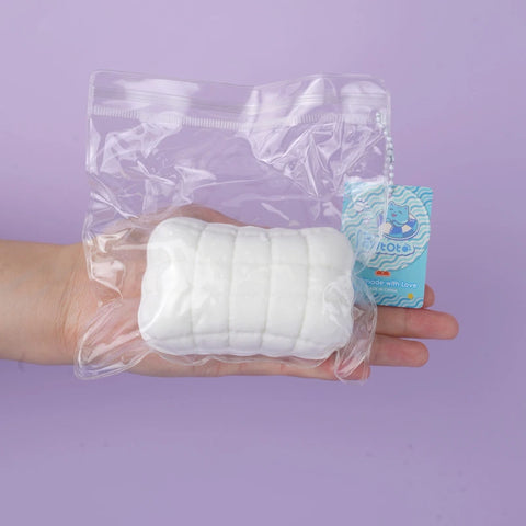 Pawtoto Flocked Plain Squishy Toy Handmade