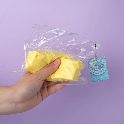 Pawtoto Flocked Plain Squishy Toy Handmade