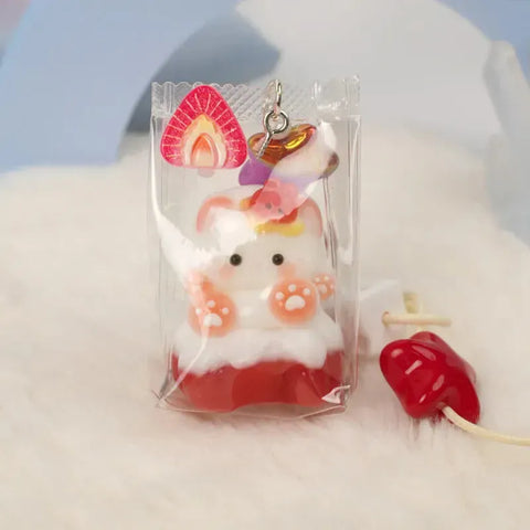 Pawtoto Mini Cutie Cat Charm Food Grade Silicon Creamy Clay Feel Soft Quick Rebound