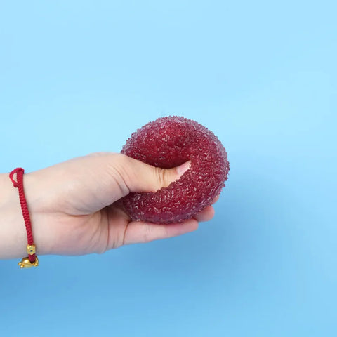 Pawtoto Crystal Mochi Ball Squishy Toy Handmade TPR Soft