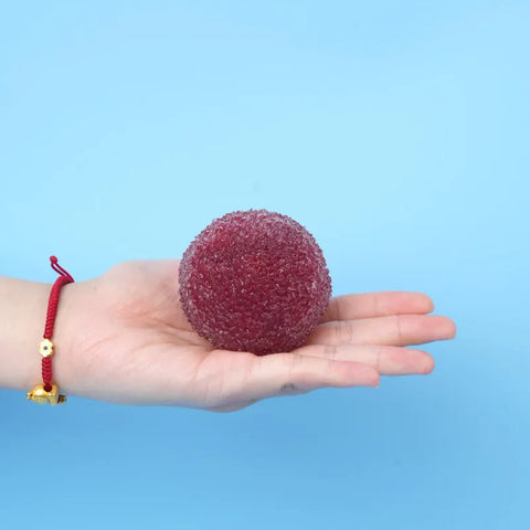 Pawtoto Crystal Mochi Ball Squishy Toy Handmade TPR Soft