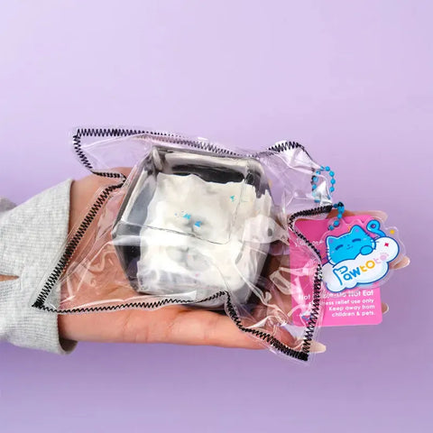 Pawtoto Glow-in-the-Dark Iceberg Squishy Toy Handmade Food Grade Silicon Creamy Clay Feel Soft Quick Rebound