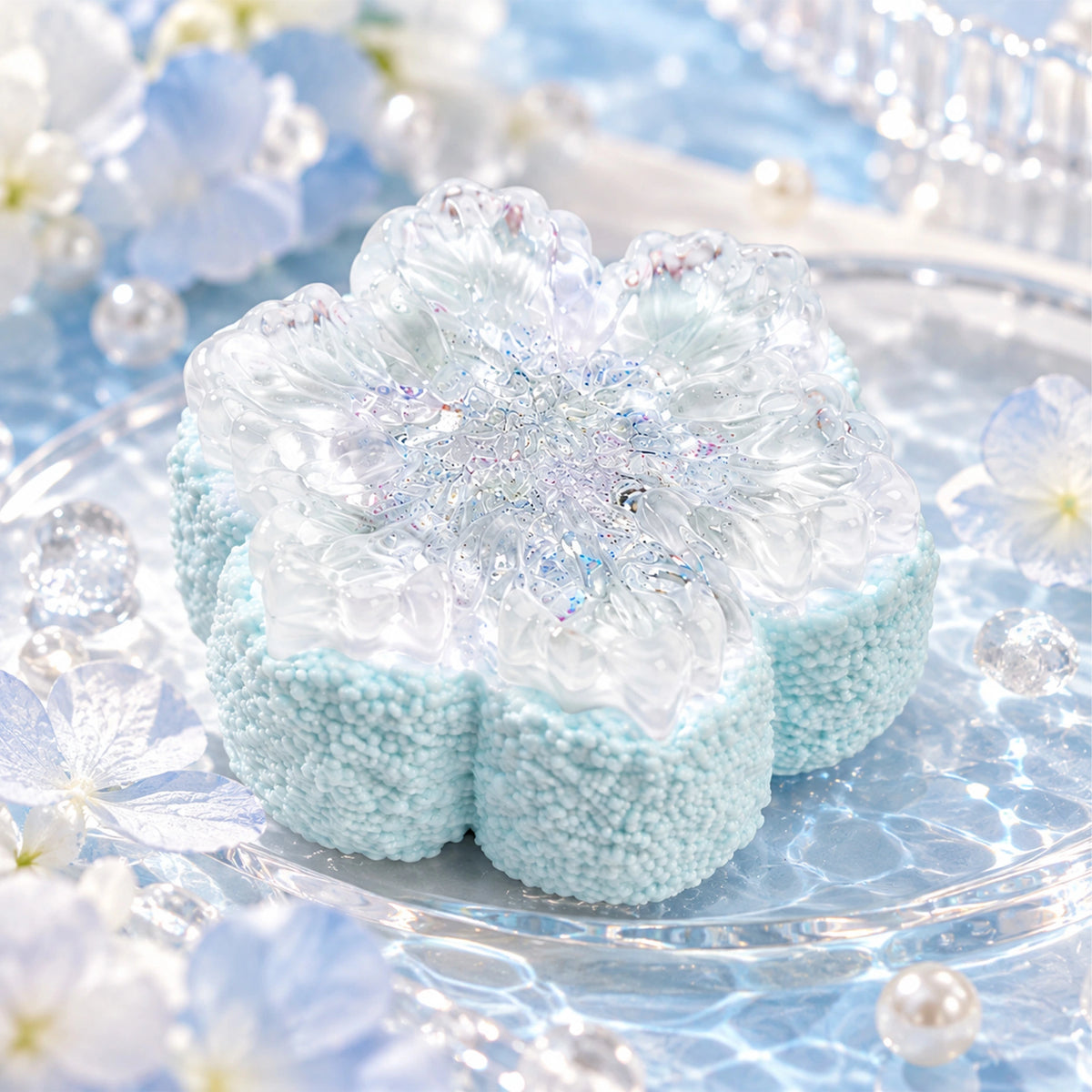 Pawtoto Winter Snowflake Stress Relief Toys Squishy Stressball