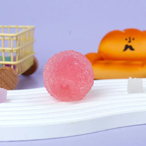 Pawtoto Crystal Mochi Ball Squishy Toy Handmade TPR Soft