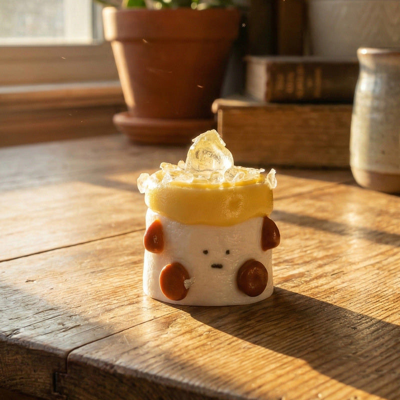 Pawtoto Mini Glowing Candle Baby Squishy Series Handmade Soft Texture Slow Rebound Stress Relief Toy