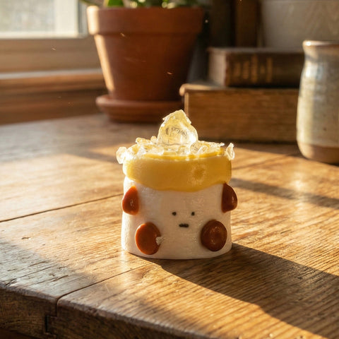 Pawtoto Mini Glowing Candle Baby Squishy Series Handmade Soft Texture Slow Rebound Stress Relief Toy