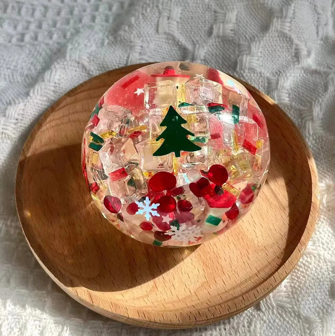 Pawtoto Handmade Sensory Squishy Ball – Stress Relief Squeeze Toy