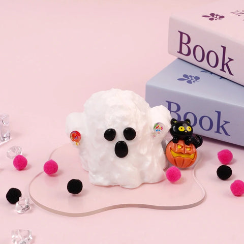 Pawtoto Halloween Series Squishy Toy Handmade Food Grade Silicon Clay Feel Soft Quick Rebound