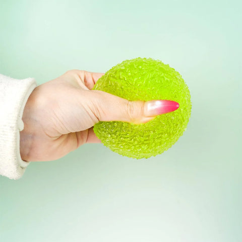 Pawtoto Crystal Mochi Ball Squishy Toy Handmade TPR Soft