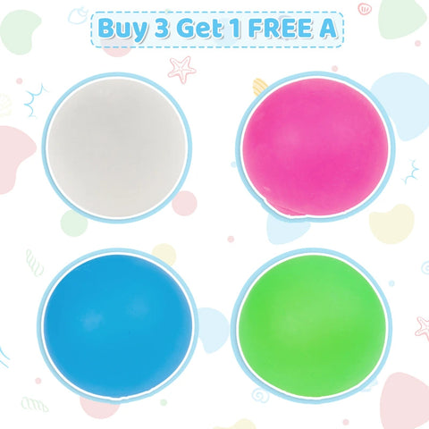 Pawtoto Soft Stretchy Squishy Ball – Handmade Fidget & Sensory Toy Collection