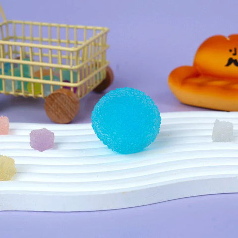 Pawtoto Crystal Mochi Ball Squishy Toy Handmade TPR Soft