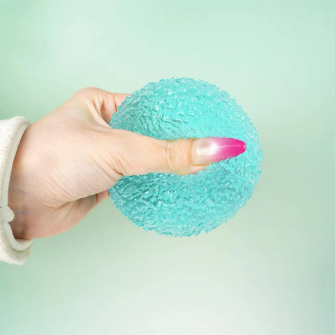 Pawtoto Crystal Mochi Ball Squishy Toy Handmade TPR Soft