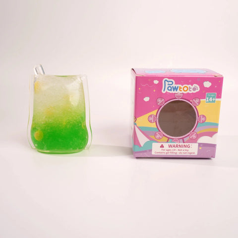 Pawtoto Juice Drink Squishy Series Stress Relief Toys Squishy Stressball