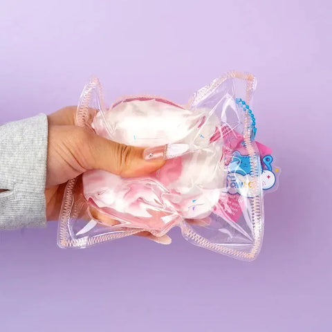 Pawtoto Glow-in-the-Dark Iceberg Squishy Toy Handmade Food Grade Silicon Creamy Clay Feel Soft Quick Rebound