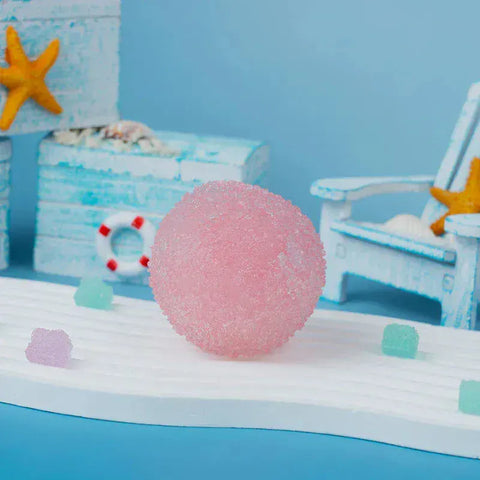 Pawtoto Crystal Mochi Ball Squishy Toy Handmade TPR Soft