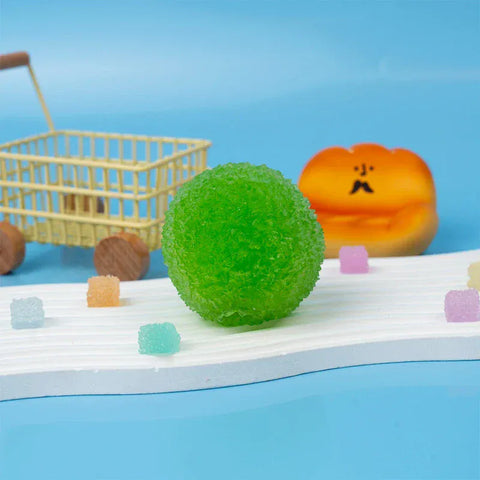 Pawtoto Crystal Mochi Ball Squishy Toy Handmade TPR Soft