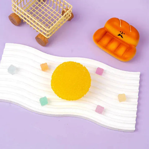 Pawtoto Crystal Mochi Ball Squishy Toy Handmade TPR Soft