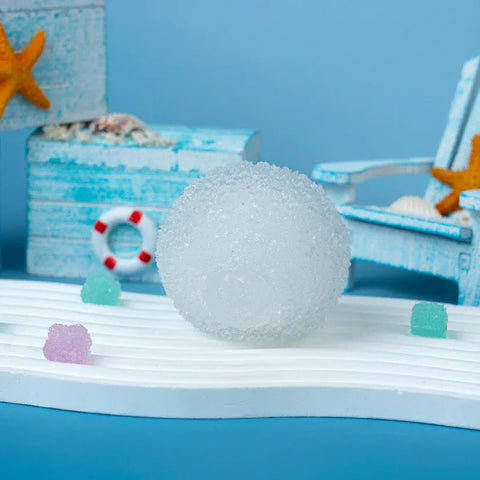 Pawtoto Crystal Mochi Ball Squishy Toy Handmade TPR Soft