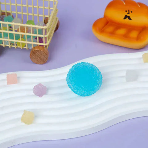 Pawtoto Crystal Mochi Ball Squishy Toy Handmade TPR Soft